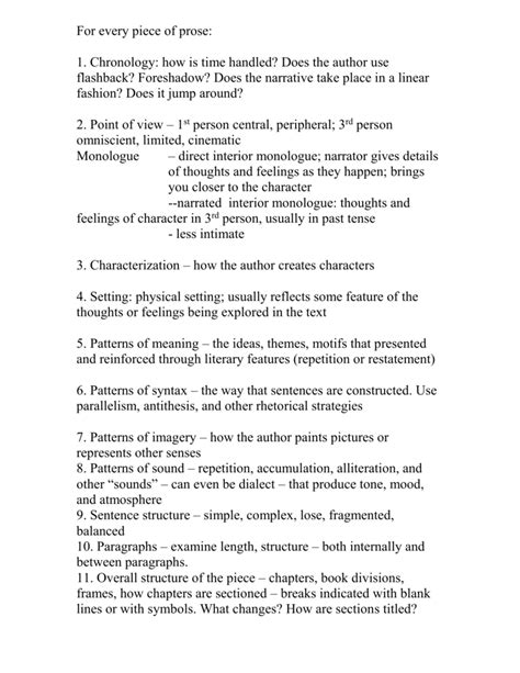 5 minute prose pieces.